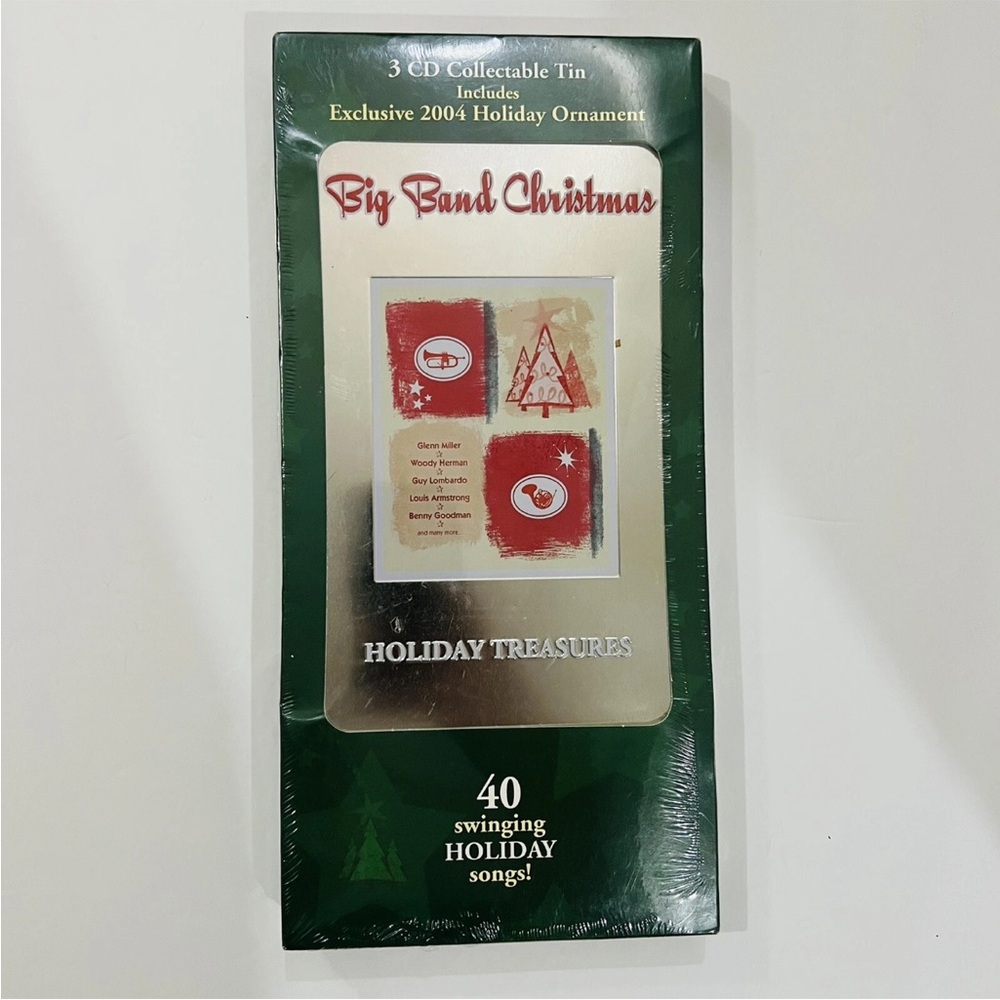 Big Band Christmas Holiday Treasures 3-CDs Collector's Tin Case Exclusive 2004